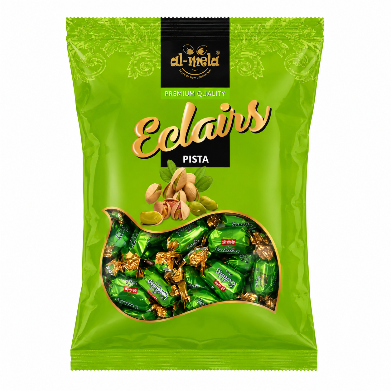 Mega Eclairs Pistachio Jar